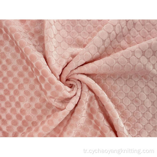 Toptan yüksek kaliteli pamuklu jacquard kadife